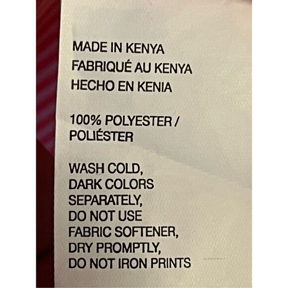 IZOD Golf Polo Shirt Men's Size XL Hot Coral Striped 1/4 Button up Short Sleeve - Picture 4 of 6